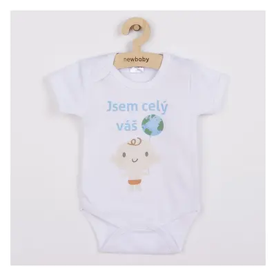 Body s potiskem New Baby Jsem celý váš svět