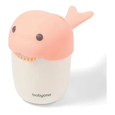 Nádobka na mytí hlavy Baby Ono WHALE růžová