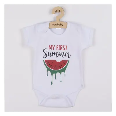 Body s potiskem New Baby My first Summer