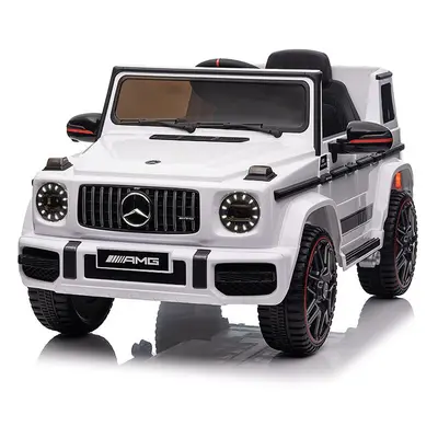 Elektrické autíčko Baby Mix Mercedes-Benz G63 AMG white