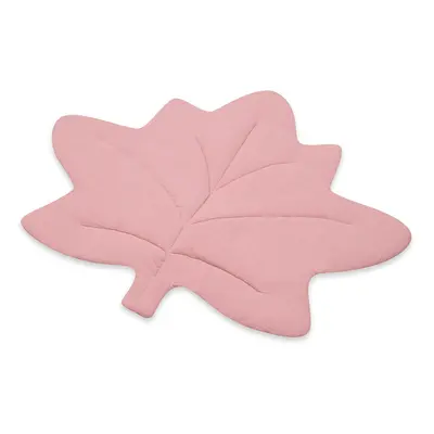 Mušelínová hrací deka New Baby Maple Leaf pink