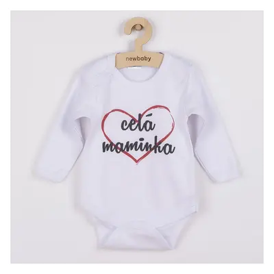 Body s potiskem New Baby celá maminka