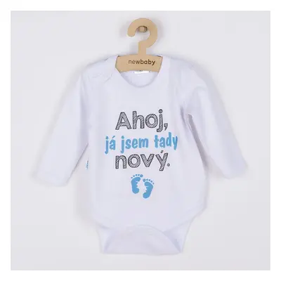 Body s potiskem New Baby Ahoj, já jsem tady nový.