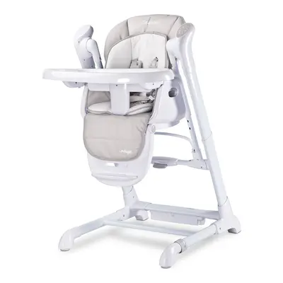 Dětská jídelní židlička 2v1 Caretero Indigo light grey