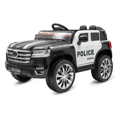 Dětské elektrické autíčko Baby Mix Police 4x4 černé