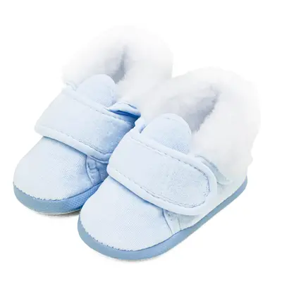 Kojenecké zimní capáčky New Baby modré 3-6 m