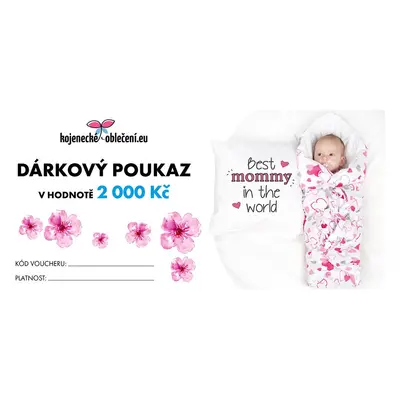 Dárkový poukaz 2000,- Kč