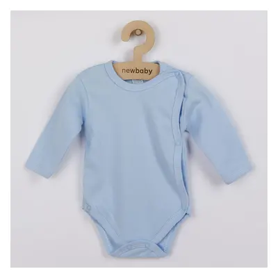 Kojenecké body celorozepínací New Baby Classic modré