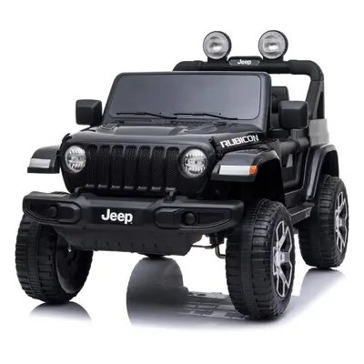 Dětské elektrické autíčko Baby Mix Jeep Wrangler Rubicon černé