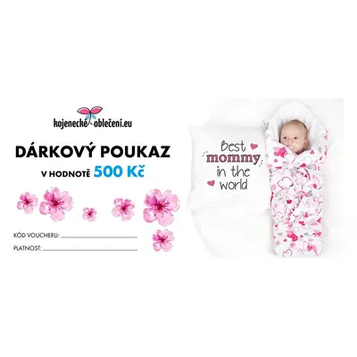 Dárkový poukaz 500,- Kč