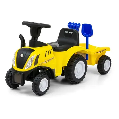 Odrážedlo NEW HOLLAND T7 TRAKTOR Milly Mally žluté