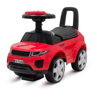 Dětské odrážedlo SUV Baby Mix Prime červené v kůži