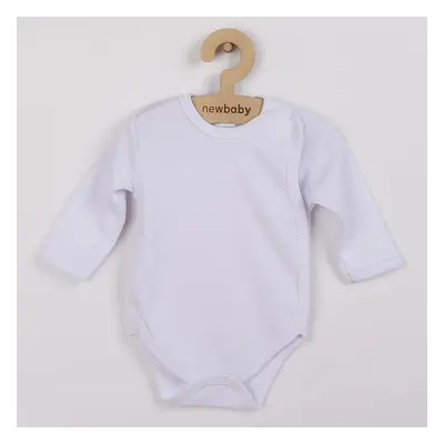 Kojenecké body celorozepínací New Baby Classic bílé