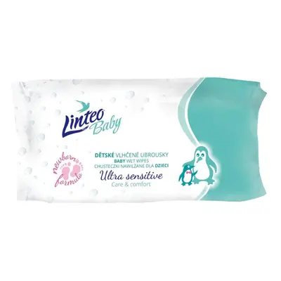 Dětské vlhčené ubrousky Linteo Baby Ultra Sensitive 64 ks