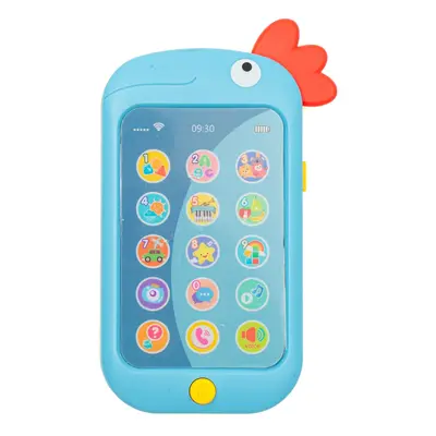 Telefon Baby Mix papoušek blue