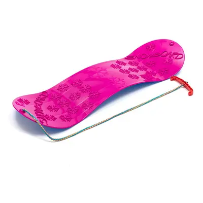 Dětský kluzák na sníh Baby Mix SNOWBOARD 72 cm růžový