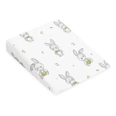 Mušelínový potah na kojenecký polštář-klín New Baby STANDARD 30x37cm bunny