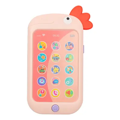 Telefon Baby Mix papoušek pink