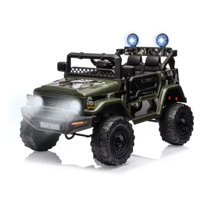 Elektrické autíčko Milly Mally Toyota FJ Cruiser Army