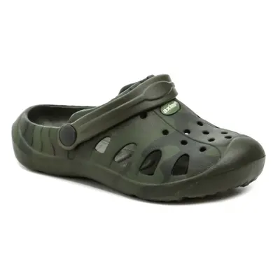 Axim 2K3805 khaki dětské nazouváky crocsy EUR 26