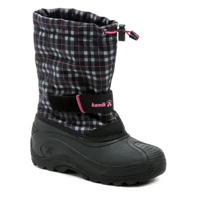 KAMIK FINLEY black pink dětské zimní sněhule EUR 36