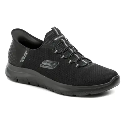 Skechers 232457-BBK černé pánské Slip-in polobotky EUR 47.5