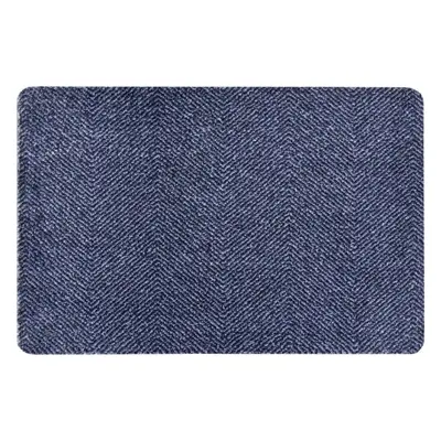 Rohožka Clean & Go 105348 Dark blue Black – na ven i na doma