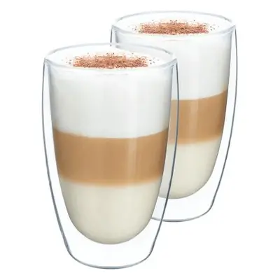 Termo sklenice Cool Latte 450 ml set 2 ks