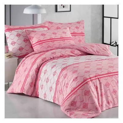 Bavlněné povlečení DELUXE Homa ROAN PINK Bavlněné povlečení DELUXE Homa ROAN PINK - 140x220 cm -