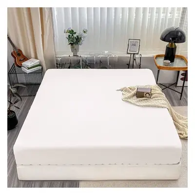 Homa jersey prostěradlo BASIC white 115 g Homa jersey prostěradlo BASIC white 115 g - 180x200 cm