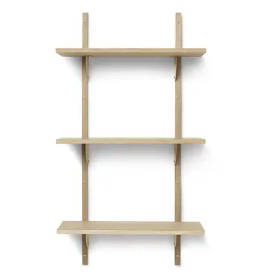 Ferm Living designové nástěnné police Sector Shelf Triple Narrow