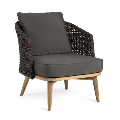 Bizzotto designová křesla Ninfa Dark Armchair