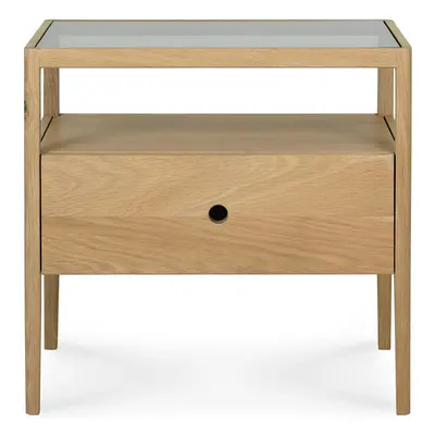 Ethnicraft designové noční stolky Spindle Bedside Table (55 x 35 cm)