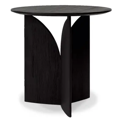 Ethnicraft designové odkládací stolky Teak Fin Black Table