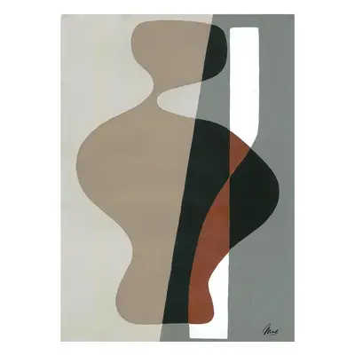 Paper Collective designové moderní obrazy La Femme 03 (120 x 168 cm)