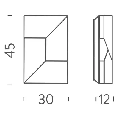 Nemo designová nástěnná svítidla Shadows Moyen