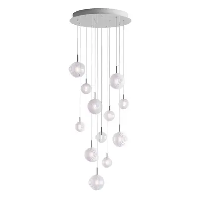 Bomma designová závěsná svítidla Dark & Bright Star Chandelier Round 12