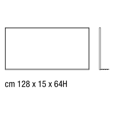 Horm designová zrcadla Gill (128 x 64 cm)