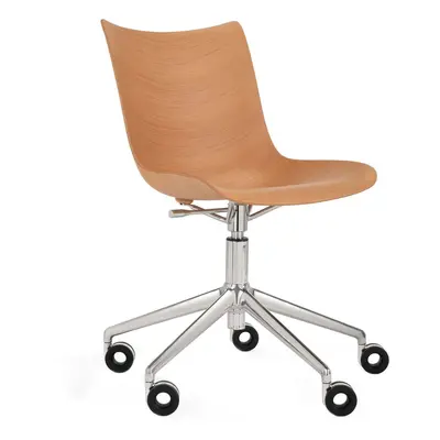 Kartell designové kancelářské židle P/Wood Office Chair