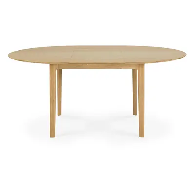 Ethnicraft designové jídelní stoly Bok Extendable Dining Table (129 x 129 cm)