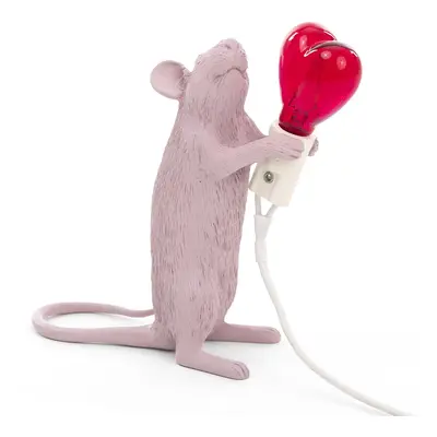 Seletti designové stolní lampy Mouse Lamp Step Love USB