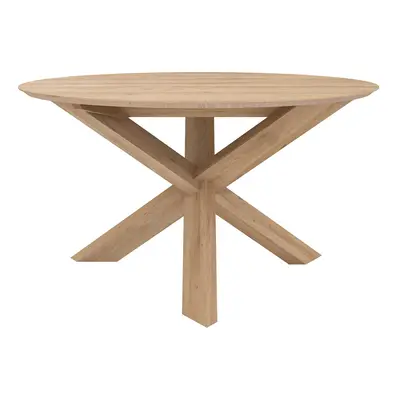 Ethnicraft designové stoly Circle Dinning Table (průměr 163 cm)