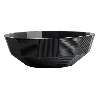 Ethnicraft designové mísy Black Striped Bowl