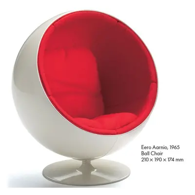 Vitra designové miniatury Ball Chair