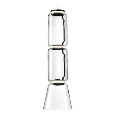 Flos designová závěsná svítidla Noctambule Suspension 2 Low Cylinder Cone