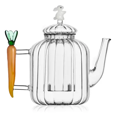 Ichendorf Milano designové konvice Teapot Optic Carrot and White Rabbit