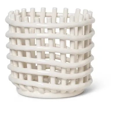 Ferm Living designové úložné koše Ceramic Basket S