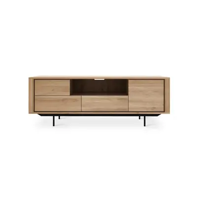 Ethnicraft designové skříňky pod televizi Shadow TV - 1 doors/ 2 drawers (šířka 180 cm)