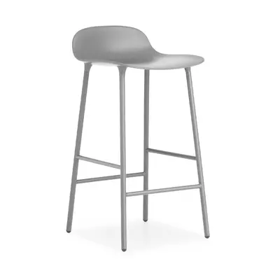 Normann Copenhagen designové barové židle Form Barstool Steel (65 cm)