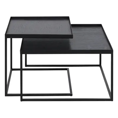 Designové konferenční stolky Rectangle Tray Coffee Table set